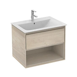 Тумба под раковину Ideal Standard Connect Air 60 E0826UK светло-коричневое дерево