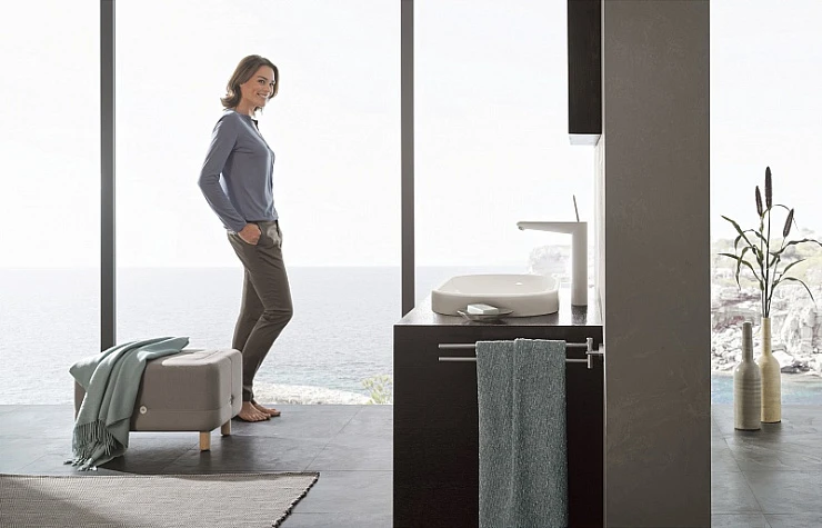 Смеситель для раковины Grohe Eurodisc joy 23428LS0 белый