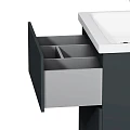 Тумба под раковину AM.PM Gem 60 M90FSX06022GM32 графит матовый