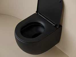 Унитаз подвесной Ceramica Nova UP CN4007MB черный матовый