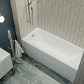 Акриловая ванна DIWO Переславль 170 NEW 170x70 с каркасом и экраном, белая глянцевая