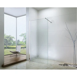 Душевая стенка BERGES SKY 140x200см 064007 профиль хром, стекло прозрачное