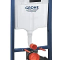 Система инсталляции для унитазов Grohe Solido 38811KF0 3в1 с кнопкой черная матовая