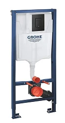 Система инсталляции для унитазов Grohe Solido 38811KF0 3в1 с кнопкой черная матовая