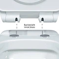 Унитаз подвесной Berges Albit S 082147 белый глянец