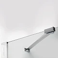 Душевой уголок Wasserkraft Aller 120x90см 10H07L профиль хром, стекло прозрачное