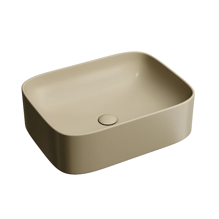 Раковина накладная Ceramica nova Element 505*380*150мм CN6052MC капучино матовая