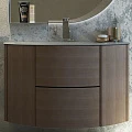 Тумба под раковину Cezares 54408 Rovere Scuro Soft