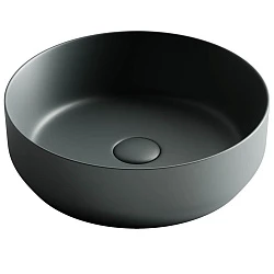 Раковина накладная Ceramica Nova Element CN6022MDH антрацит матовая