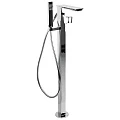 Напольный смеситель для ванны с душем Bravat Phillis F656101C-B3-ENG хром