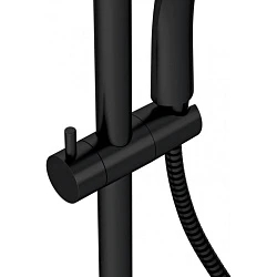 Душевая стойка Cersanit Brasko Black A63112 черная матовая