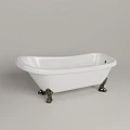 Ванна из искусственного камня ESSE SANTORINI 170x79 ESAN1700 белая глянцевая