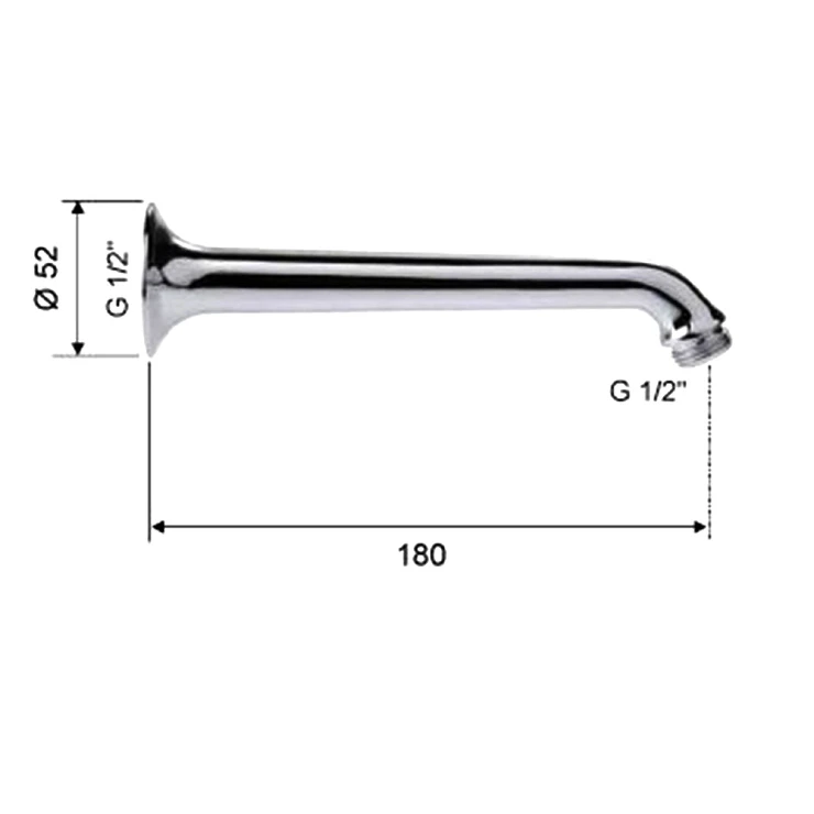 Кронштейн Remer RR344 хром