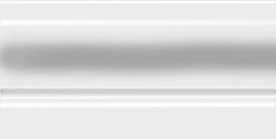 Плинтус Альвао белый матовый 20x10x1,3, 1, шт