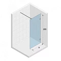 Душевая перегородка Riho SZ Scandic NXT X400 160см G001115120 профиль хром, стекло прозрачное