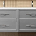 Тумба под раковину Cezares 54244 Grigio Nuvola