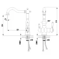 Смеситель для кухни Lemark Comfort LM3065C хром