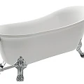 Акриловая ванна Azario CARDIFF 1700x760x800 с сифоном CAR17076 белая глянцевая