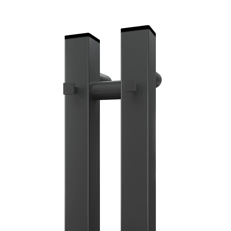 Полотенцесушитель электрический Bonna Helios 1200x60 BNP-EI2QF-dt1206Gt графит