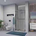 Душевая дверь в нишу Niagara Nova 110см NG-62-11A профиль хром, стекло прозрачное
