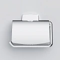Держатель туалетной бумаги AM.PM Gem A90341400 с крышкой, хром