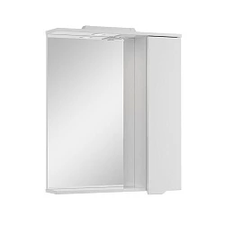 Зеркальный шкаф подвесной SanStar Bianca 70 для ванной комнаты белый