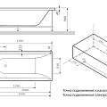 Акриловая ванна AM.PM Inspire 180x80 W5AW-180-080W2D64 белая глянцевая