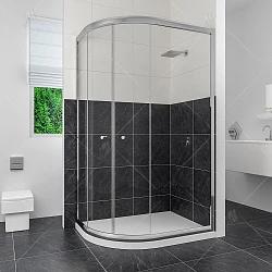 Душевой уголок RGW Classic CL-61 90x120см 04096192-51 профиль хром, стекло шиншилла