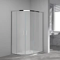 Душевой уголок Vincea Garda 120х90см VSJ-1G129CL профиль хром, стекло прозрачное