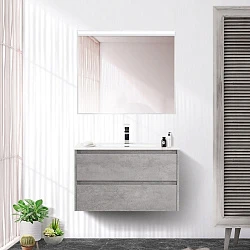 Тумба под раковину BelBagno Kraft 70 KRAFT-700-2C-SO-CG серый цемент