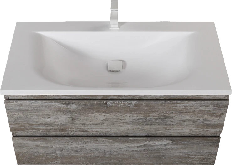 Тумба с раковиной Cezares Molveno 100 legno grigio