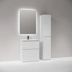 Тумба под раковину Sancos Folk Floor 70 FL70FW напольная, Bianco