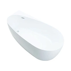 Акриловая ванна Allen Brau Priority 170x80 2.31002.21/PGM белая матовый, платиново-серый