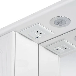 Зеркало-шкаф Aquaton Майами 75 R 1A047502MM01R белый