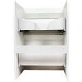 Тумба под раковину Style Line Даллас 110 СС-00000438 белый глянец