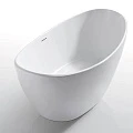 Акриловая ванна Vagnerplast Loma 167x79 KRBV167LOR7X-64 белая глянцевая