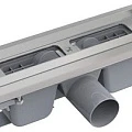 Душевой лоток AlcaPlast APZ101 300 с опорами, хром