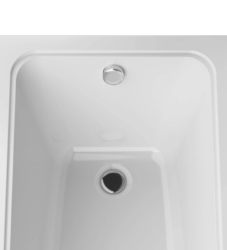 Акриловая ванна AM.PM Gem 170x75 W90A-170-075W-A белая глянцевая