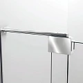 Душевая дверь в нишу Vincea Extra 90-100см VDP-1E9010CL профиль хром, стекло прозрачное
