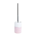 Ершик Fixsen Agat FX-220-5 хром / белый / розовый