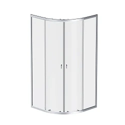 Душевой уголок AM.PM X-Joy 90x90 W88G-205-090MT профиль хром, стекло прозрачное