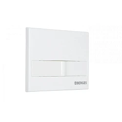 Кнопка смыва Berges Novum L4 040014 белая матовая