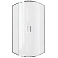 Душевой уголок Bravat Drop 100x100см BS100.1200A профиль хром, стекло прозрачное