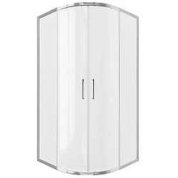 Душевой уголок Bravat Drop 100x100см BS100.1200A профиль хром, стекло прозрачное