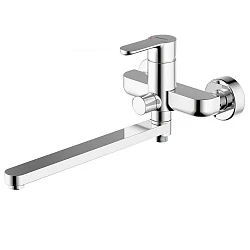 Смеситель для ванны с душем Bravat Stream F63783C-L хром