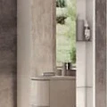 Шкаф-пенал Cezares Moderno 45см 53171 с зеркалом, белый