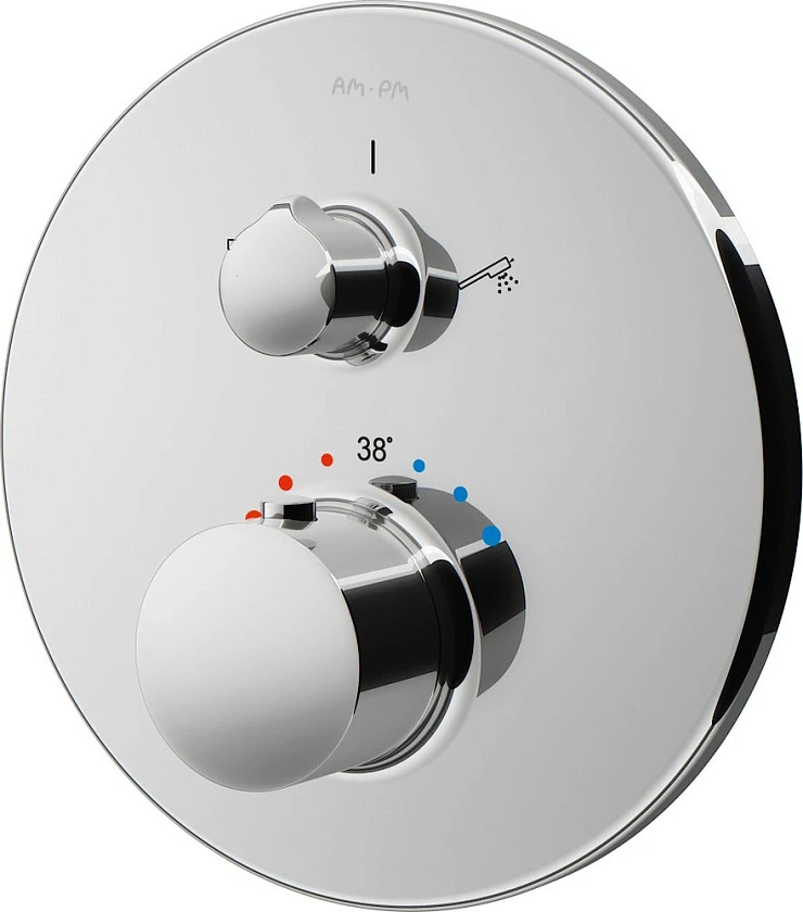 Термостатический смеситель AM.PM Like F8085500 встраиваемый, для душа, хром
