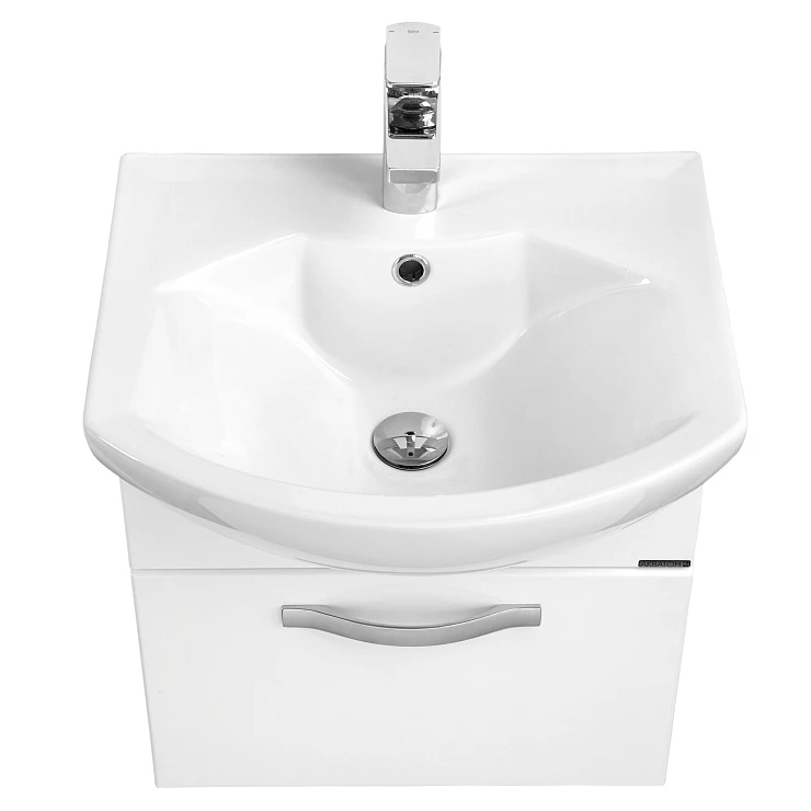 Тумба с раковиной Aquaton Ария 50 белая
