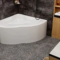 Акриловая ванна Vagnerplast Iris 143x143 VPBA143IRI3X-04 белая глянцевая