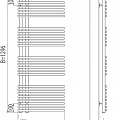 Полотенцесушитель электрический Terminus Аcтра П26 500х1296